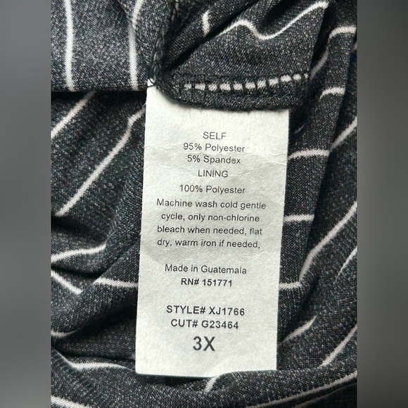 Kaileigh Rica Knit Crop Jumpsuit Size 3X NWT - Picture 9 of 11